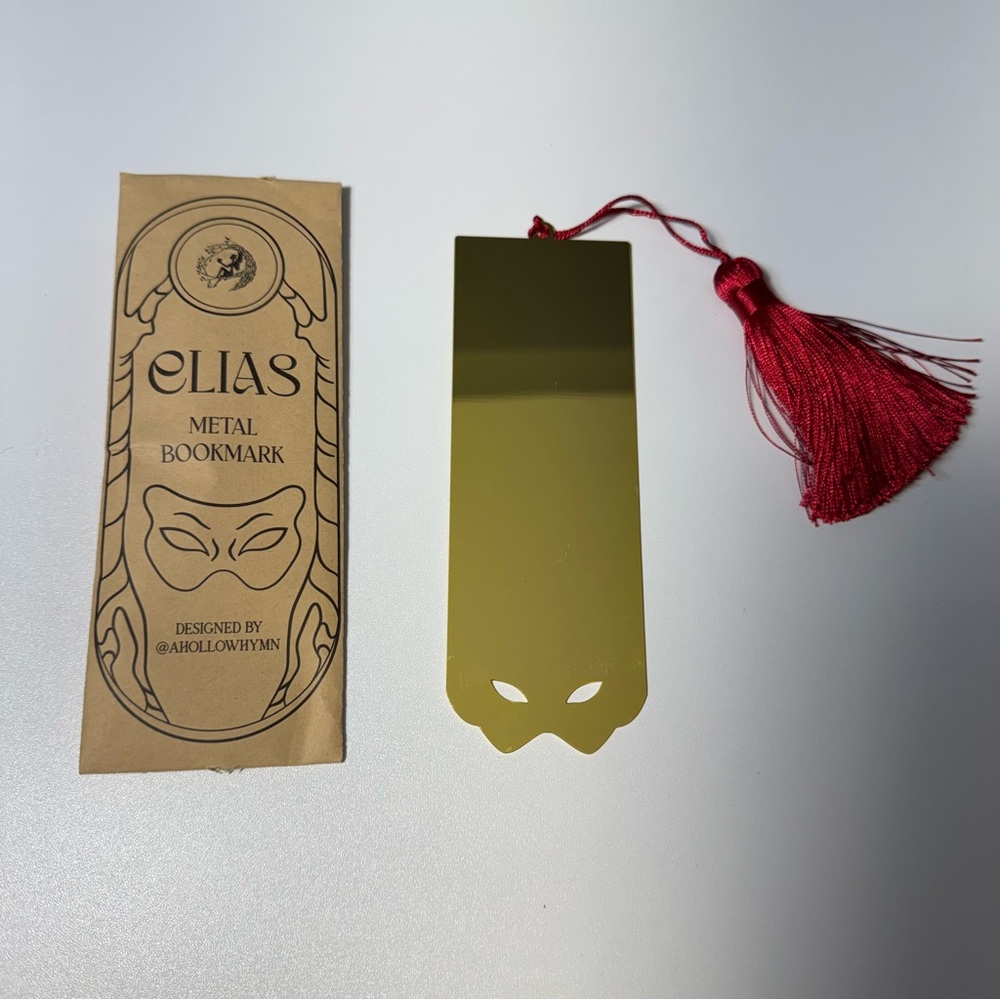 FairyLoot Metal Bookmark of Elias from An Ember in the Ashes - Picture 2 of 2